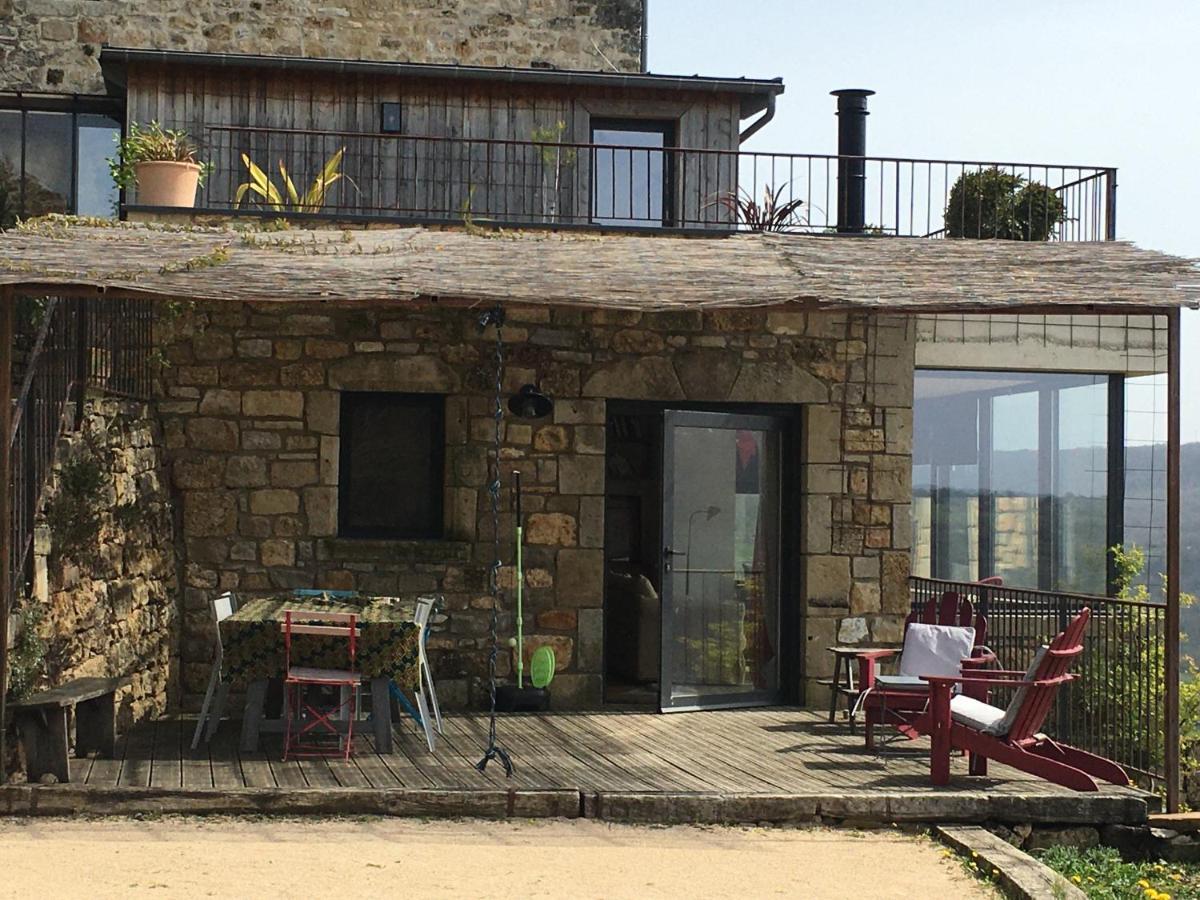 Gîte Libertalia Salles-la-Source Exterior foto